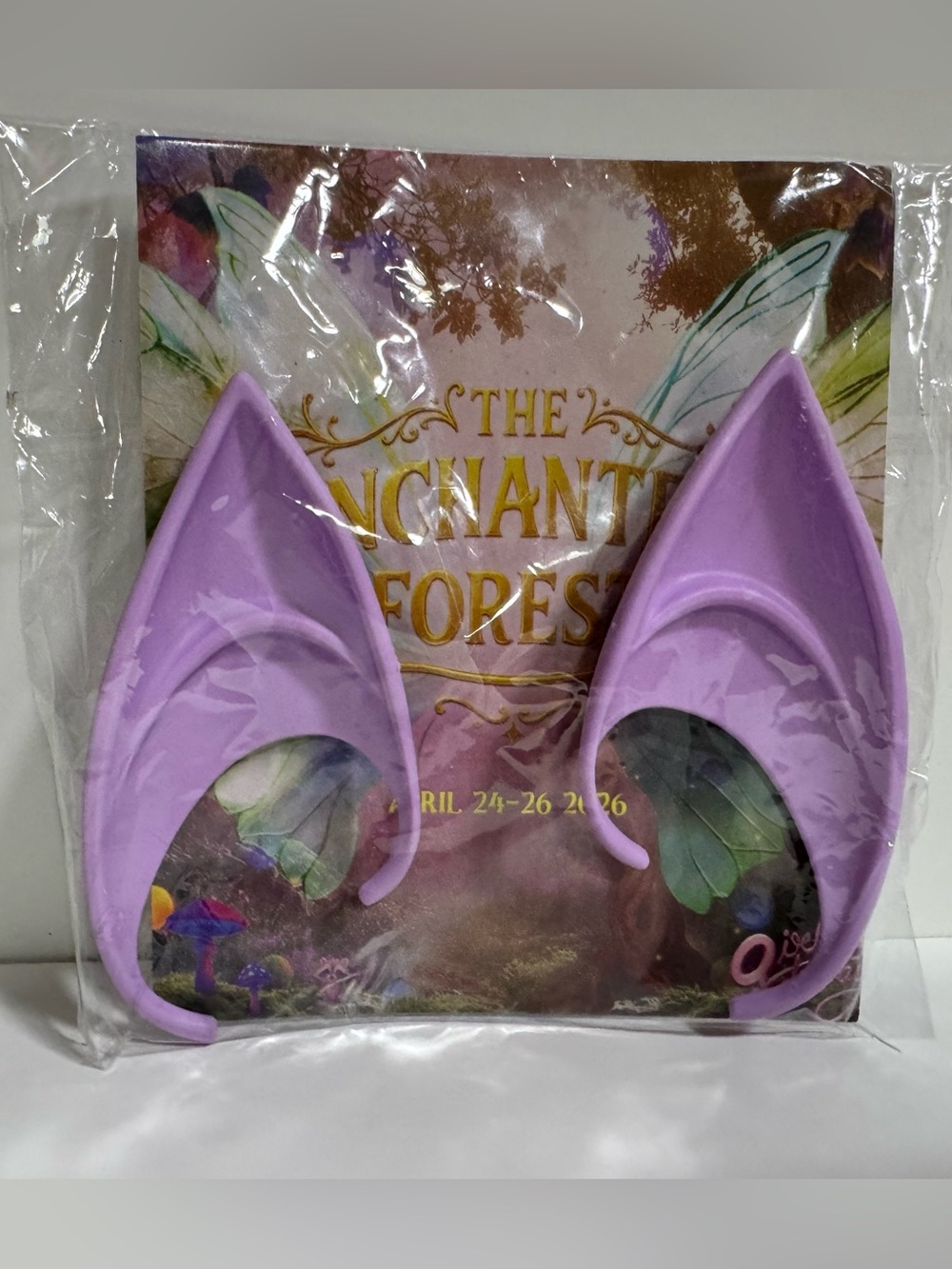 Lavender Fairy Elf Ears Costume Cosplay 4” The Enchanted Forest April 2026